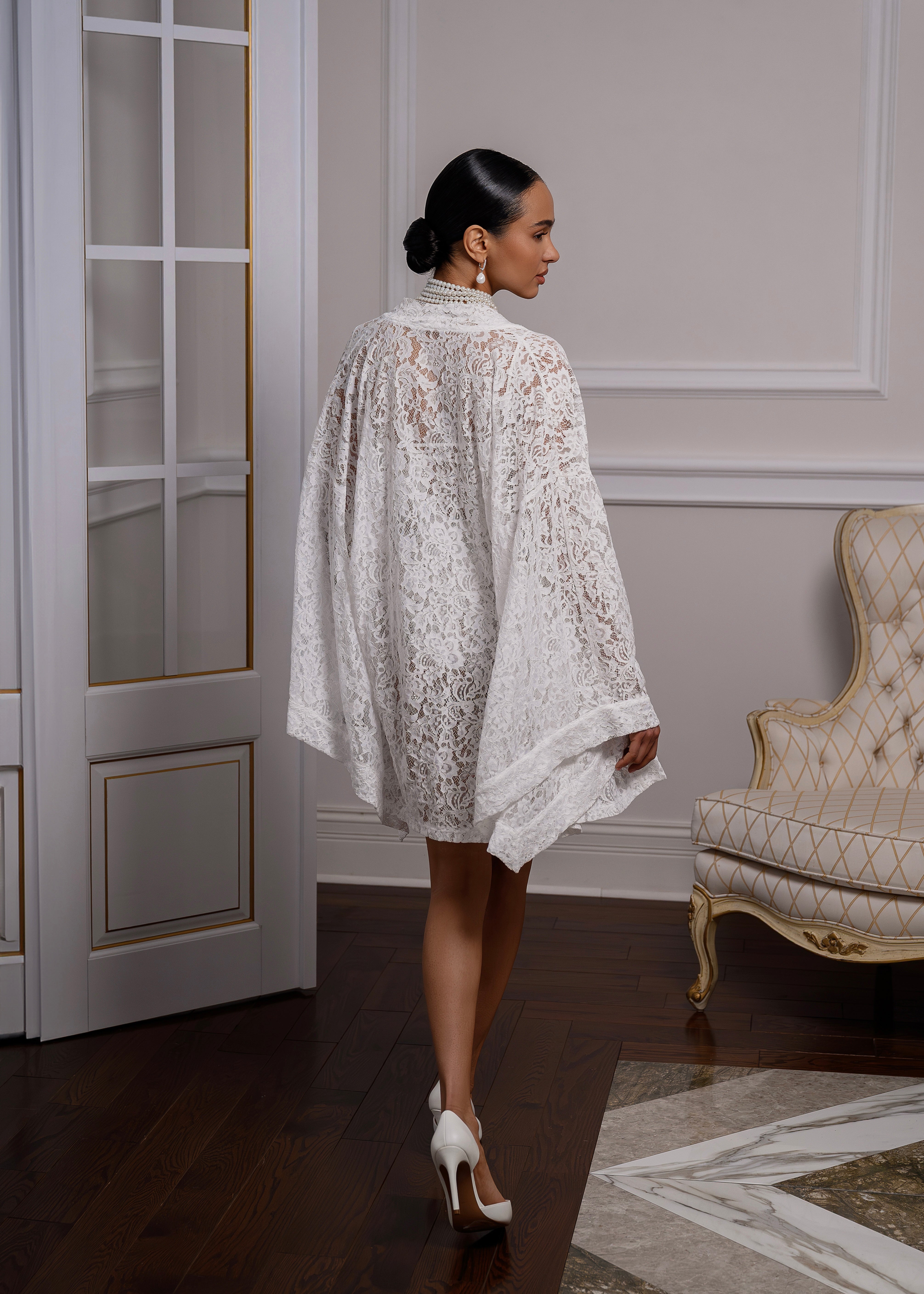 Frisson bridal robe