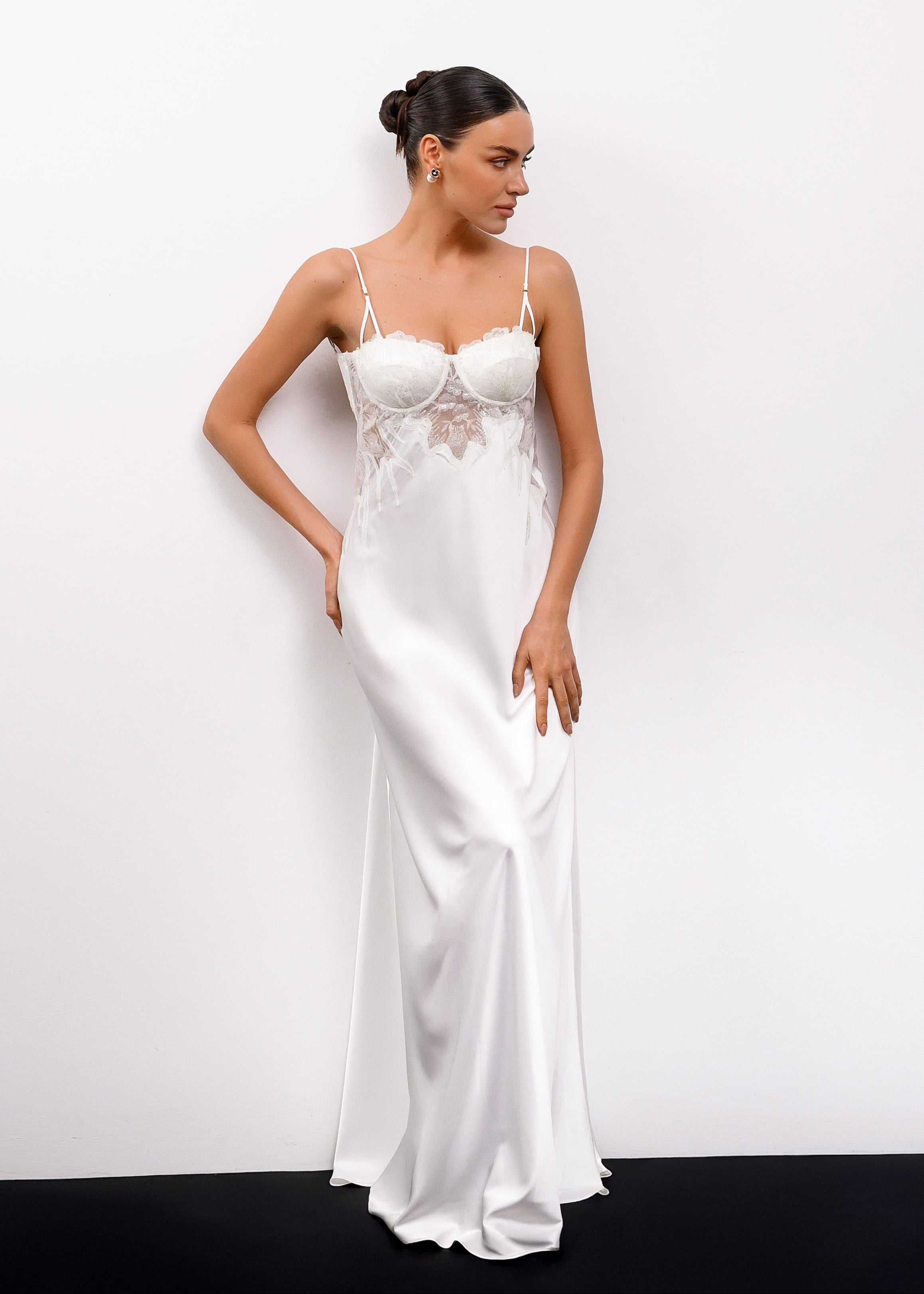 فستان سانتا طويل