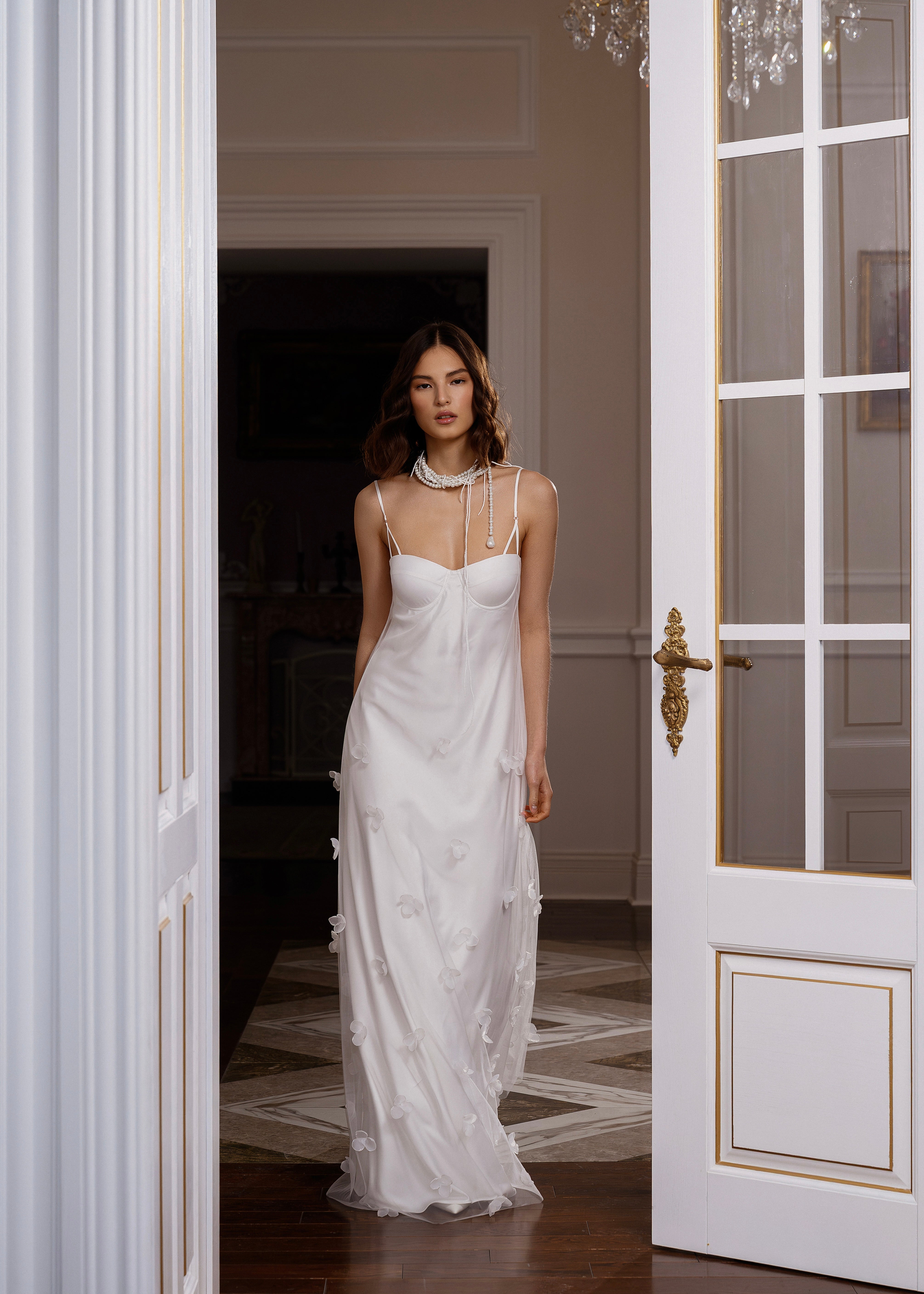 Odette silk dress