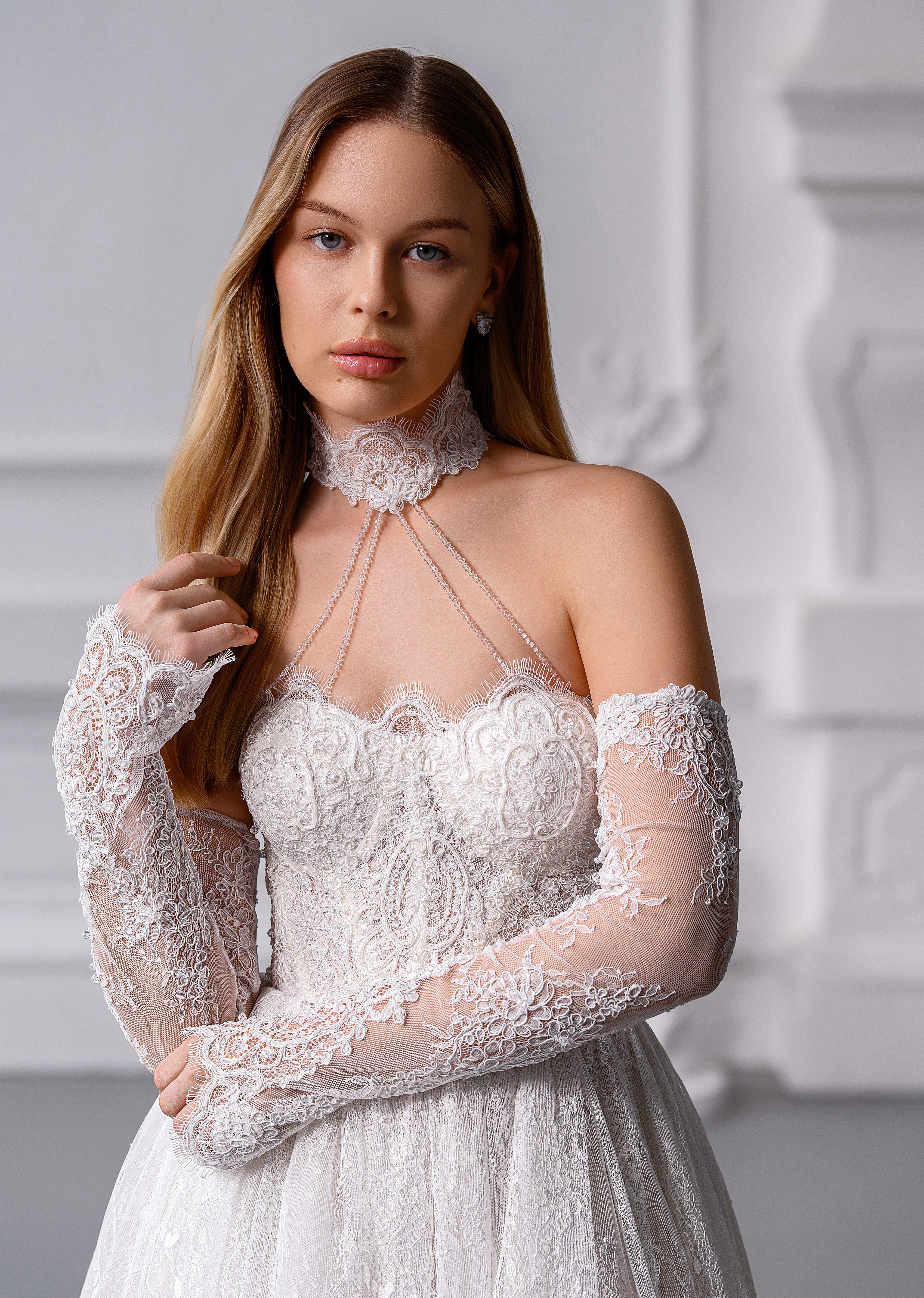 فستان مارتينا متوسط الطول