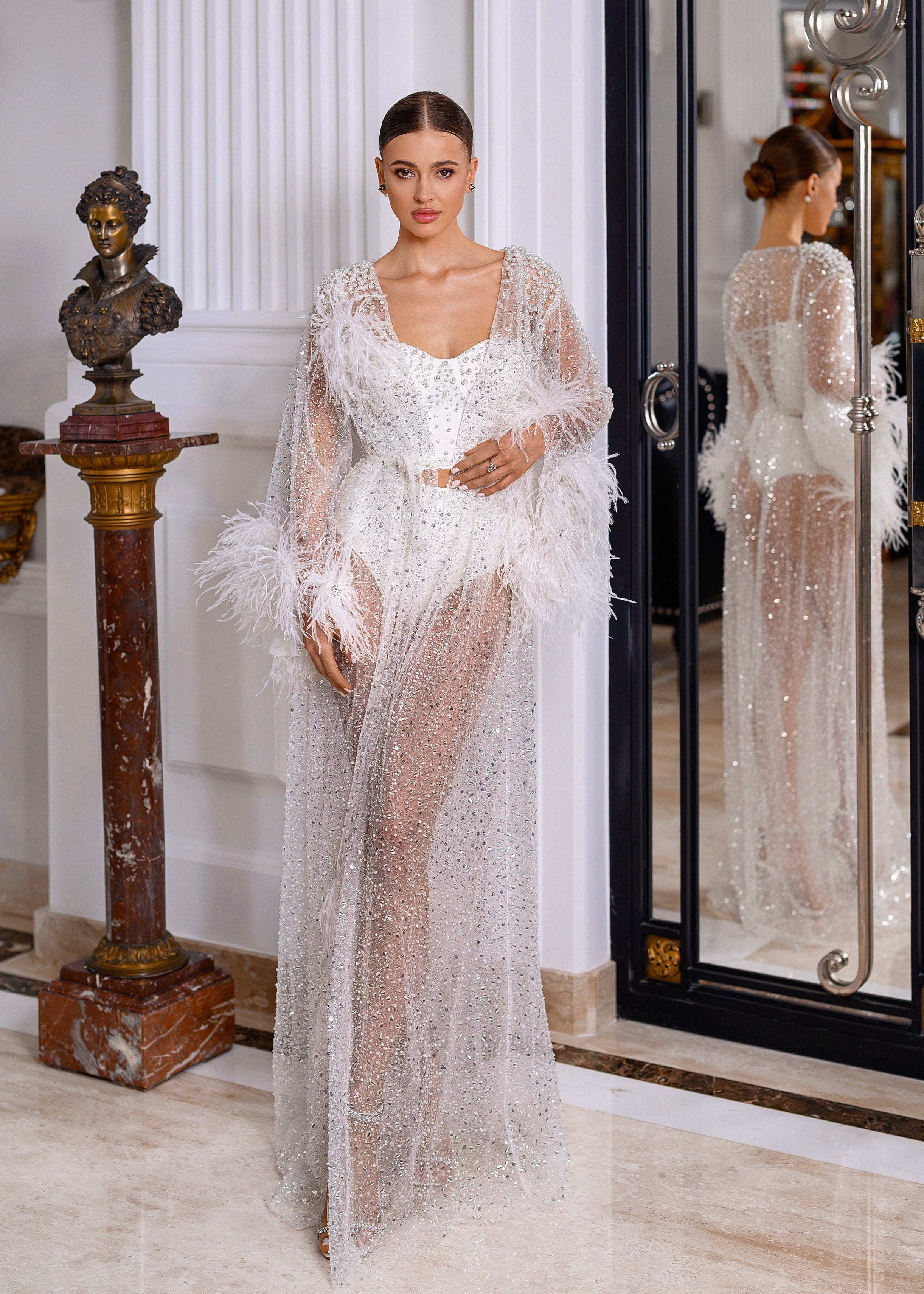 روب زفاف من تيفاني