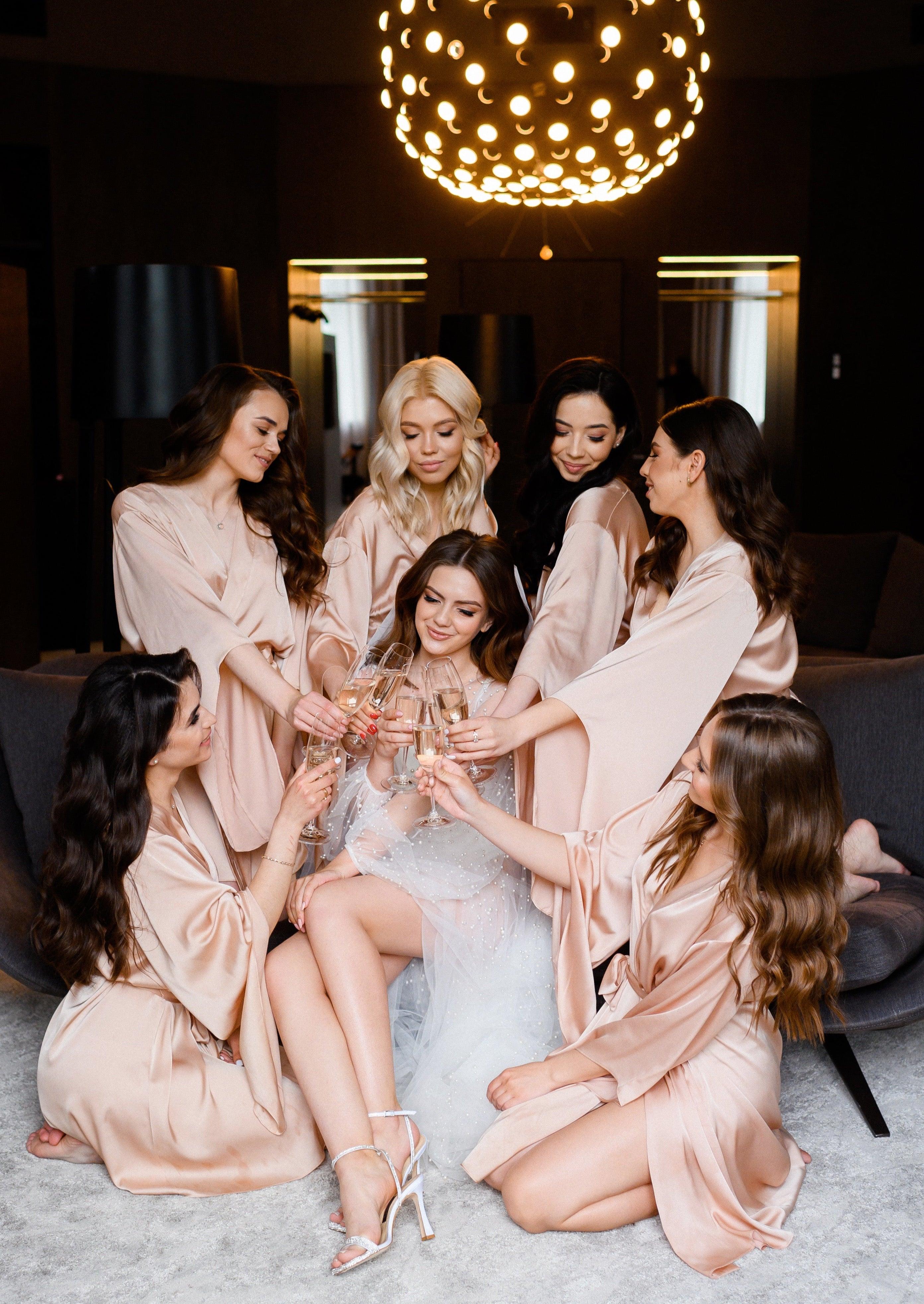 Bridesmaids robe - voirbride