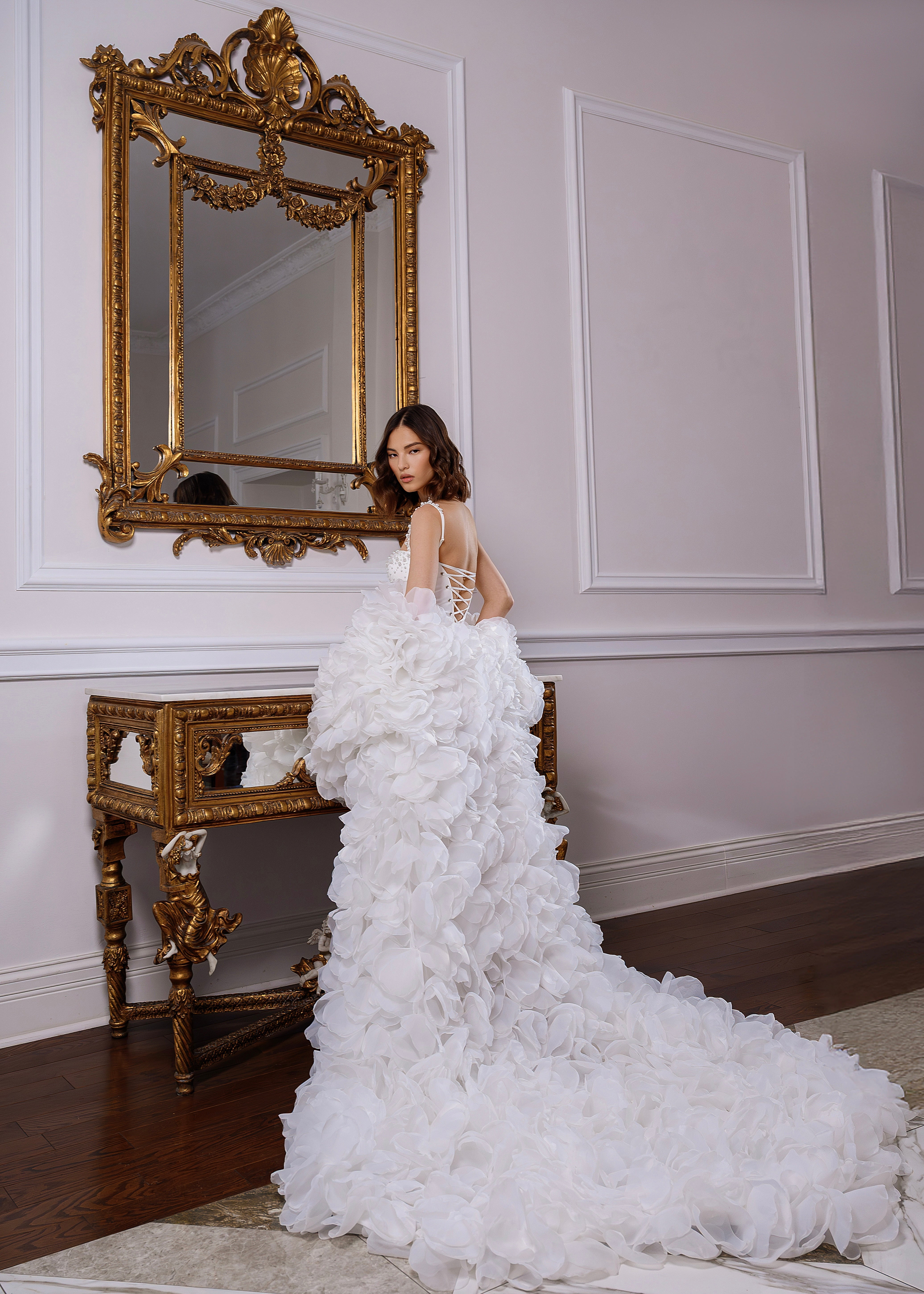 Fleur bridal coat