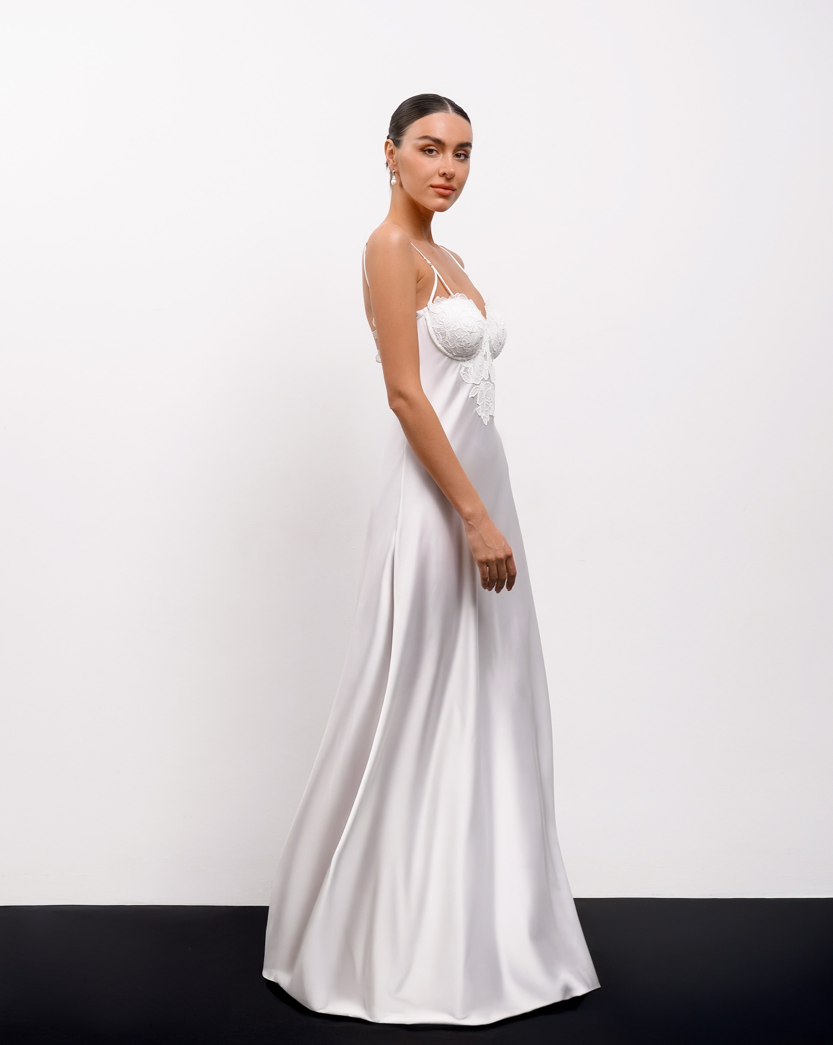 Paola long dress sample S