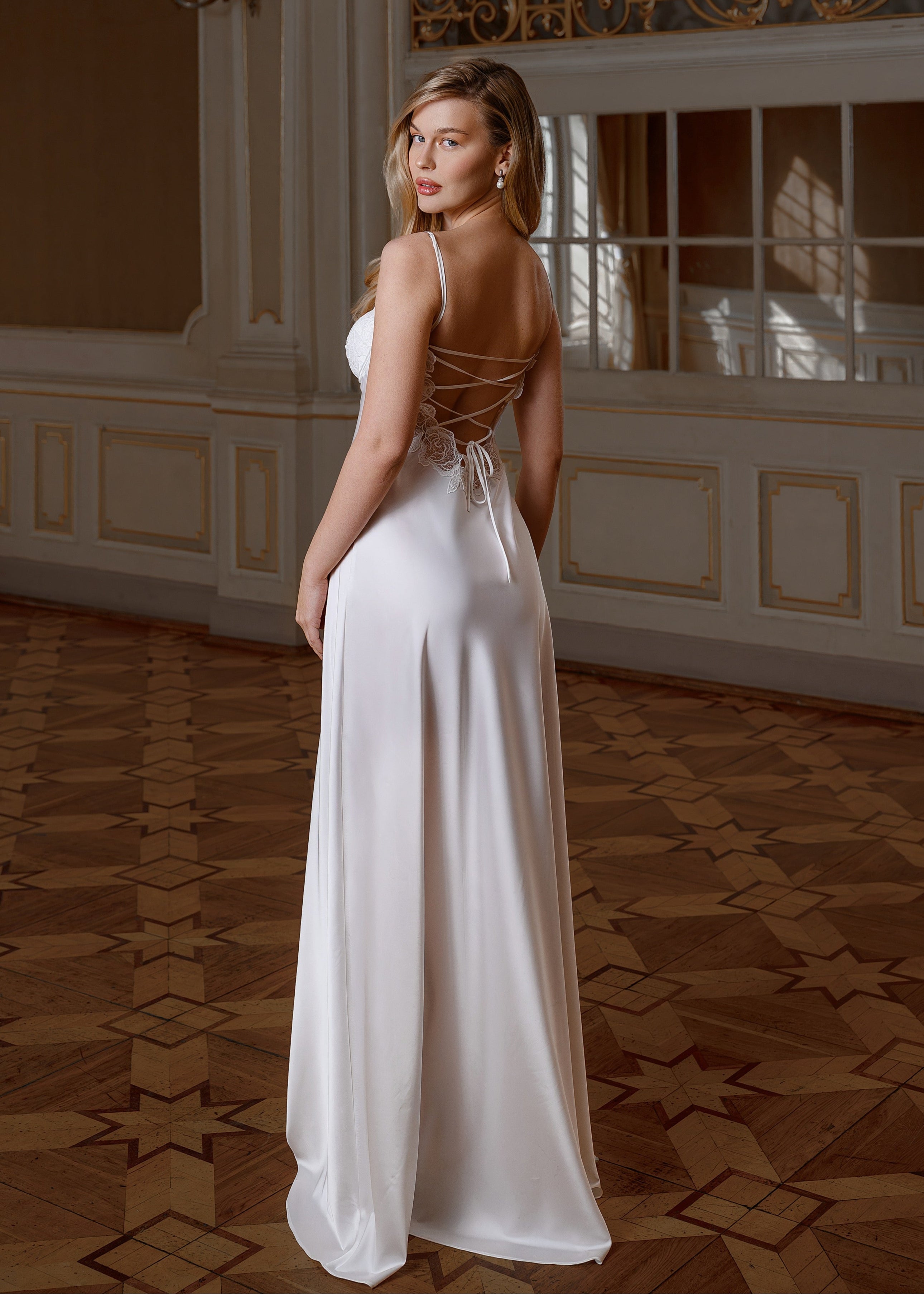 Paola long dress sample S