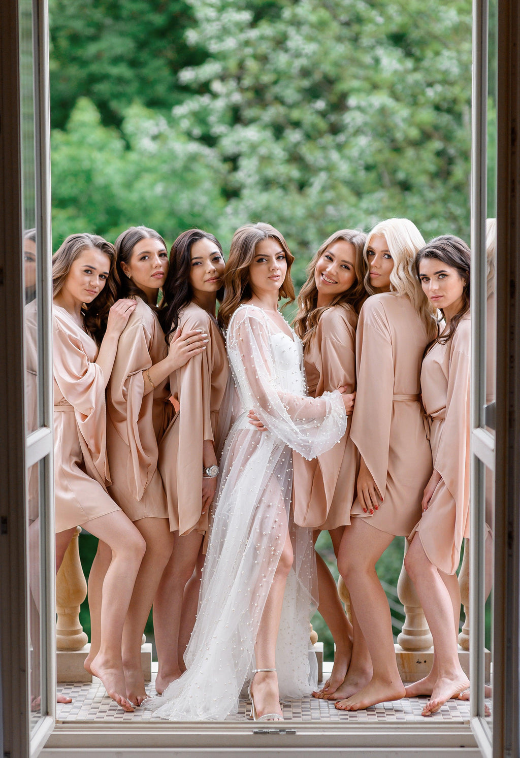 Bridesmaids robe - voirbride