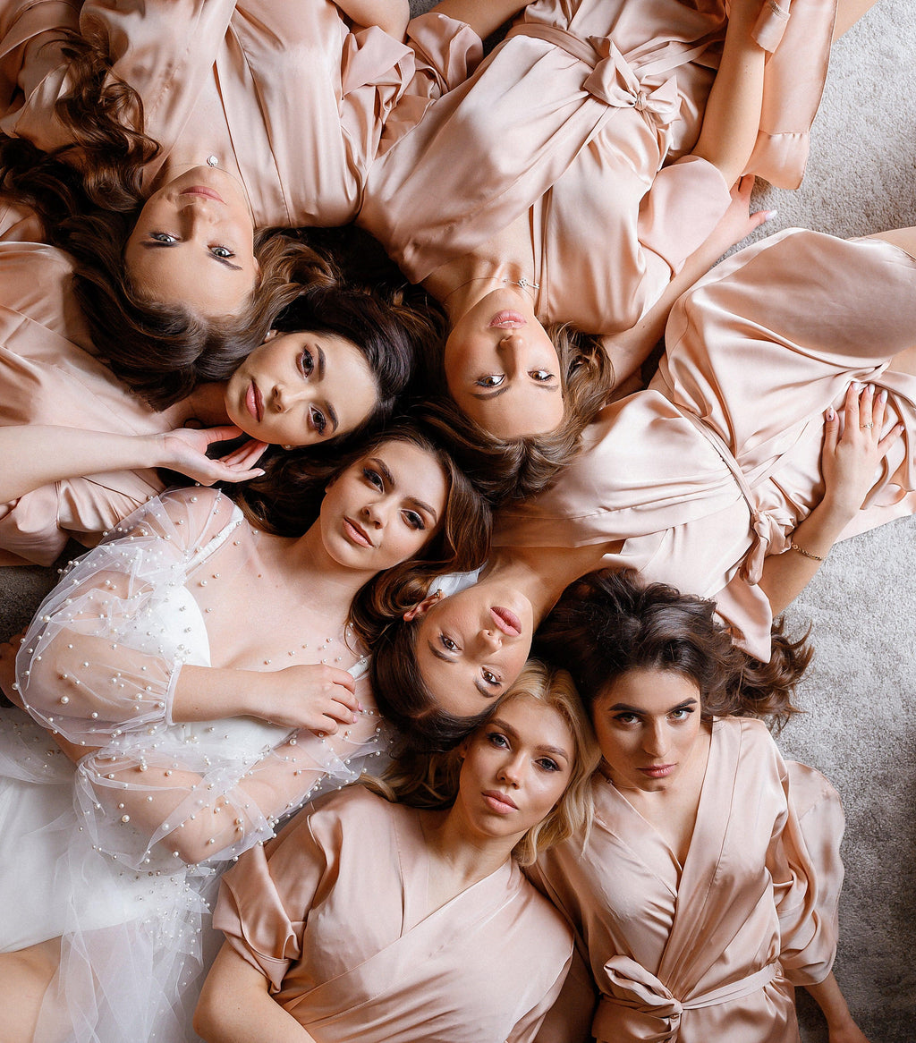 Bridesmaids robe - voirbride