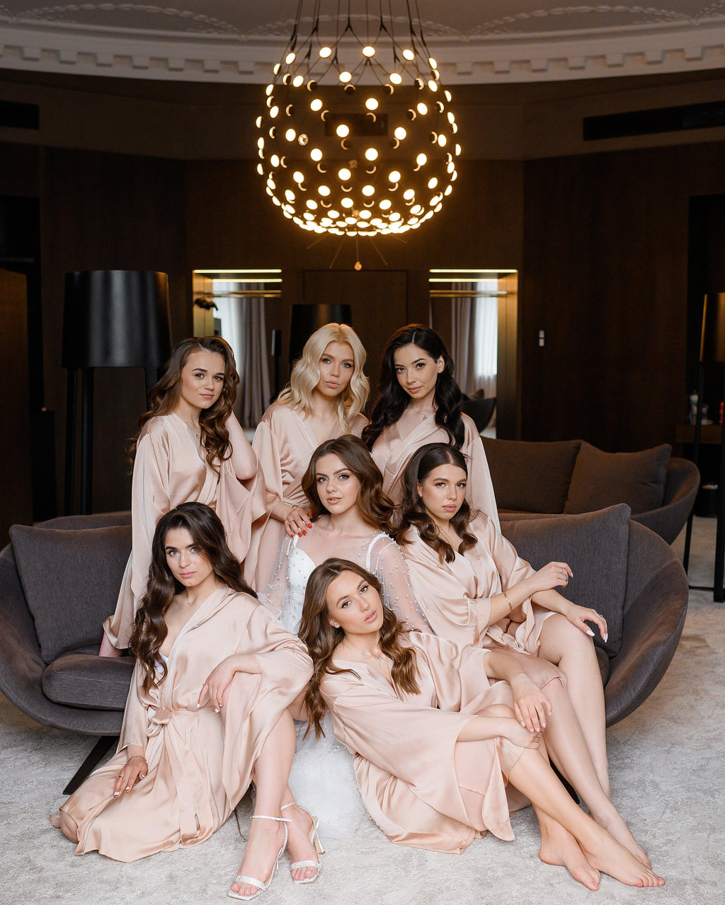 Bridesmaids robe - voirbride